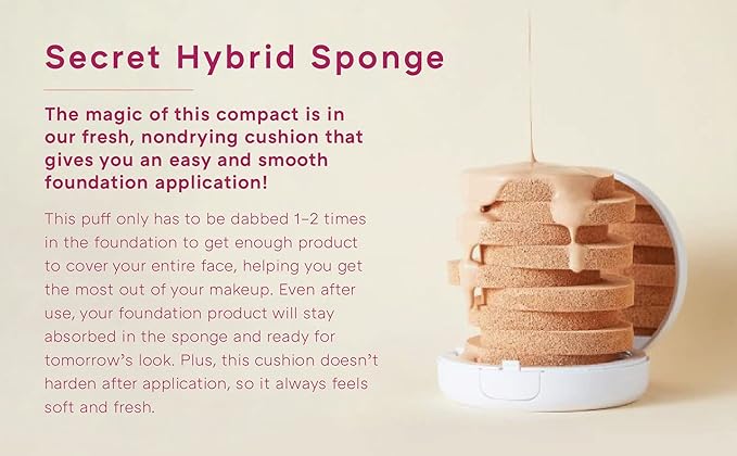 MISSHA Magic Cushion Foundation No.23 Natural Beige for Light with Neutral Skin Tone Flawless Coverage,Dewy Finish,Easy Application for All Skin Types-Velvo Beauty