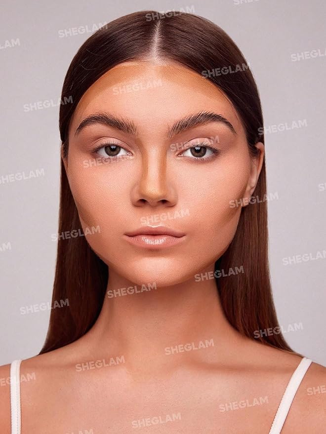 SHEGLAM Snatch 'n' Define Cream Contour Stick Long Lasting Highly Pigmented Sweat Proof Face Bronzer Makeup - Warm Honey-Velvo Beauty