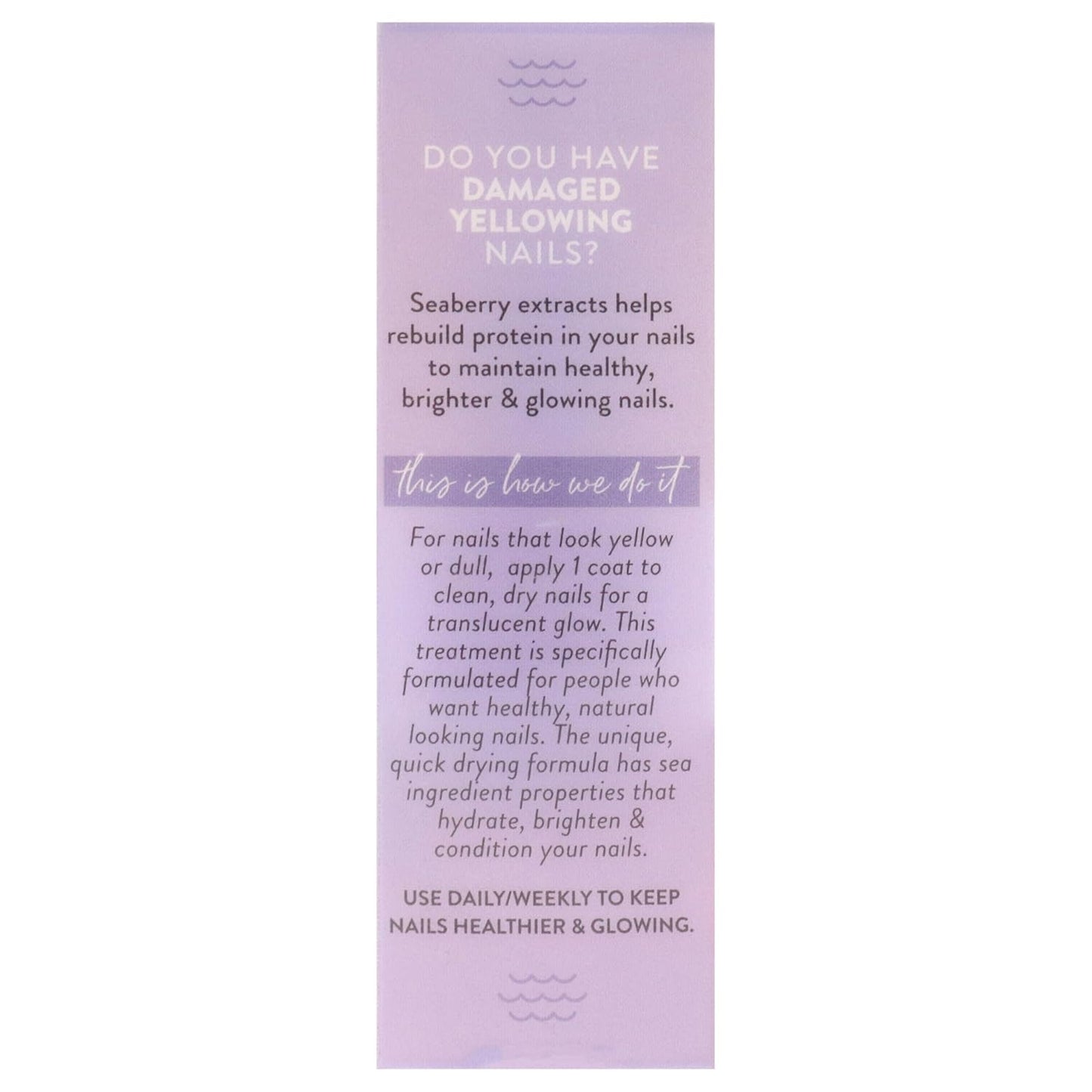 Nailtopia Healing and Brightening Nail Treatment - Nail Growth Oil - Nail Strengthener Treatment for Hard Nails - With Superfood Sea Berry - 0.41 oz-Velvo Beauty