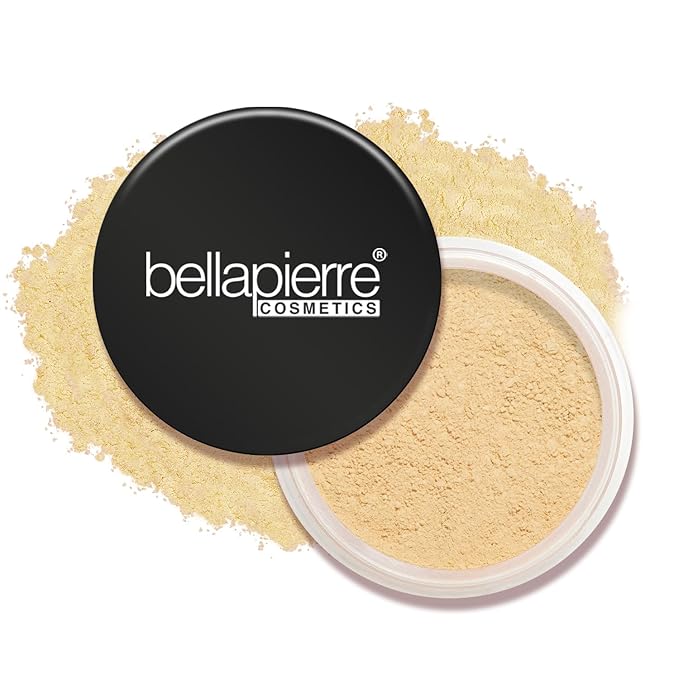 bellapierre Mineral Foundation SPF 15 - Loose Powder Foundation | Vegan & Cruelty Free Natural Makeup | Full Coverage Matte Finish | Hypoallergenic | Oil & Talc Free - 0.32 Oz - Ivory-Velvo Beauty
