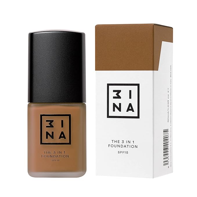 3INA The 3-In-1 Foundation 222 - Vegan Formula - Combination Of Primer, Concealer And Foundation - Medium Coverage - Natural Finish - Perfect For Covering Lines And Blemishes - Long Lasting - 1.01 Oz-Velvo Beauty