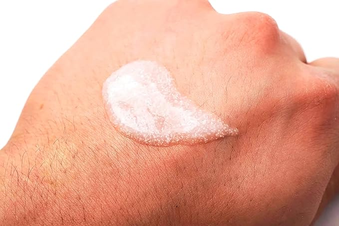 Strive - Fresh Face Jojoba Scrub - Mens Face Scrub, Fragrance Free, Smooth, Clear Skin, Refreshing with Aloe Vera, Centella Asiatica, Hyaluronic Acid & Niacinamide - For All Skin Types - 30 ML-Velvo Beauty