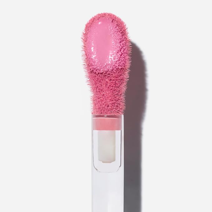 Saie Dew Blush - Lightweight Liquid Blush with a Blendable + Buildable Cream Finish - Dewy Cheek Tint with Doe Foot Wand Makeup Applicator - Cool Baby Pink Blush - Baby (.40 oz)-Velvo Beauty