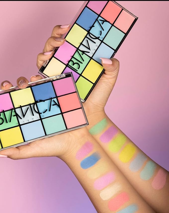 15 Colors Eyeshadow Palette | Versatile Range for Unlimited Eye Looks. (Pastel)-Velvo Beauty