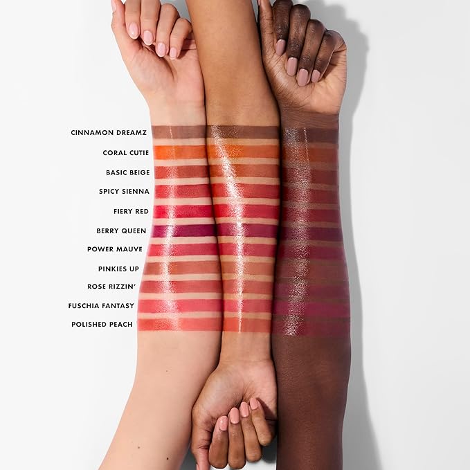 e.l.f. Glossy Lip Stain, Long-Lasting, Lightweight Lip Stain For A Sheer Pop Of Color & Subtle Gloss Finish, Vegan & Cruelty-Free, Fiery Red-Velvo Beauty