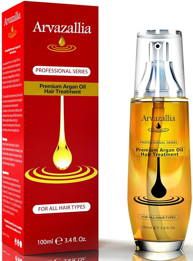 Arvazallia Argan Oil for Hair Treatment Leave in Treatment & Conditioner-Velvo Beauty