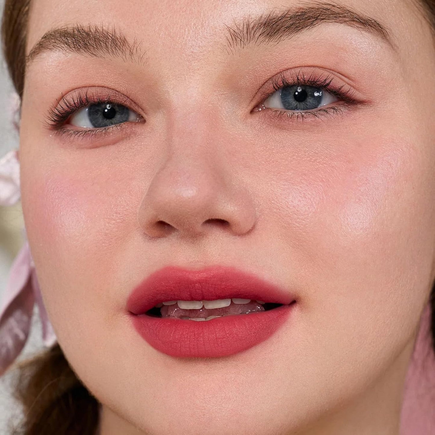 Flower Knows Strawberry Cupid Cake Lip Cream,Velvety-Smooth Matte Liquid Lipstick,Hydrating,Smudge-proof & Stain-Free Lip Stain(V06 Tulip,0.17 Fl Oz)-Velvo Beauty
