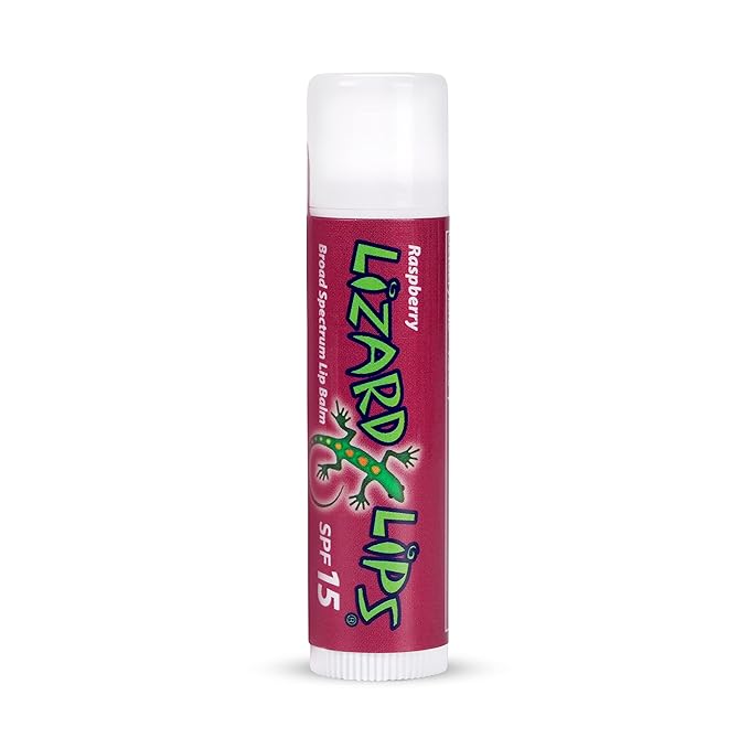 Lizard Lips SPF 15 Lip Balm (Raspberry)-Velvo Beauty