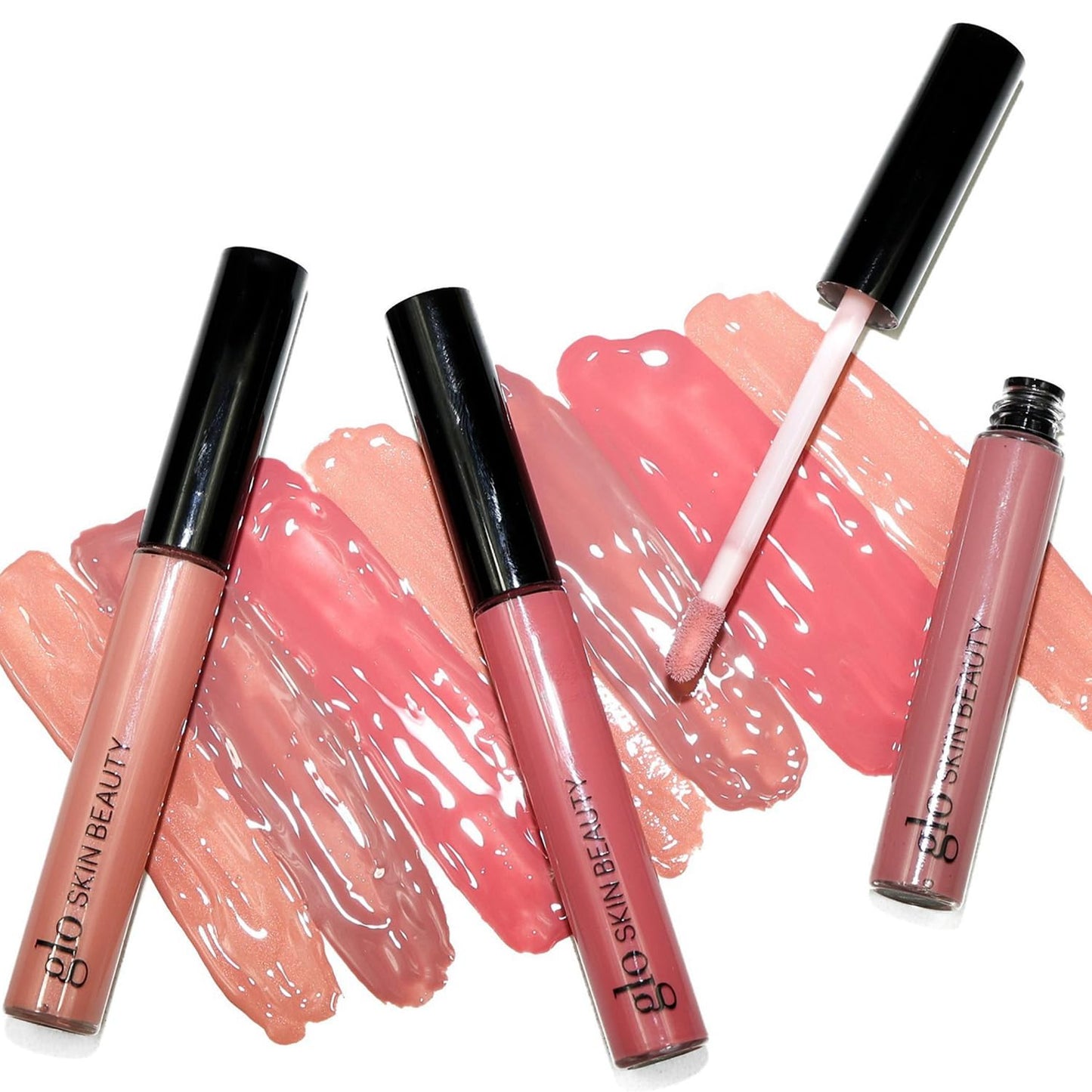 Glo Skin Beauty Lip Gloss in Dollface - Semi-Sheer Mid-Toned Pink - 20 Shades - Non-Sticky - Cruelty Free-Velvo Beauty