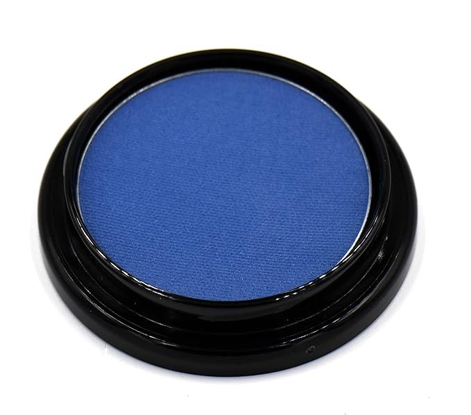 Navy Blue Dark Blue Matte Opaque Pressed Powder Single Vegan Eyeshadow; Talc, Paraben & Cruelty Free-Velvo Beauty
