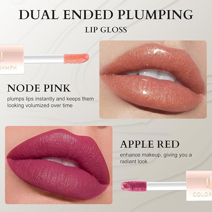 Color Nymph All In One Makeup Kit For Teens And Girls With Waterproof Handbag Makeup Kit Included 9 Colors Matte And Pearl Eyeshadow Palette Liquid Blush, Double Ended Lipgloss Concealer Brush Mascara-Velvo Beauty