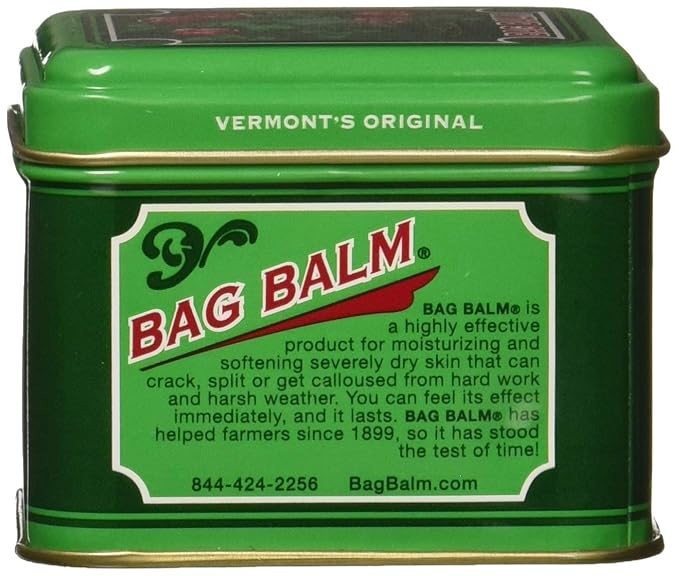 Bag Balm Skin Moisturizer with Lanolin for Chapped Lips, Dry Skin and More | 4oz Tin-Velvo Beauty