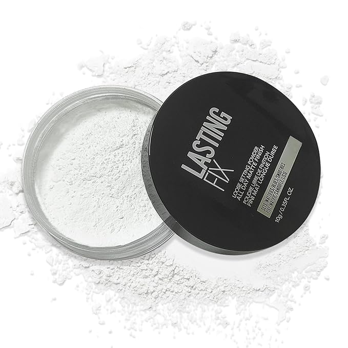 White Setting Powder Translucent Loose Setting Powder Matte Smooth Oil Control Loose Face Powder Waterproof Long Lasting Lightweight Setting Powder Makeup-Velvo Beauty