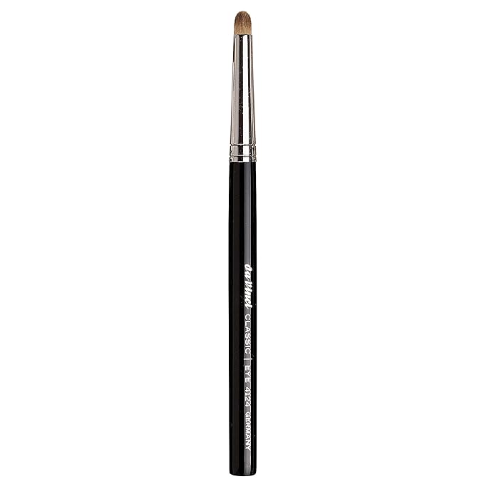 da Vinci Cosmetics Series 4124 Classic Detail Blender Round for Eyeshadow Powder/Banana Brush/Russian Red Sable, 0.5 Pound-Velvo Beauty