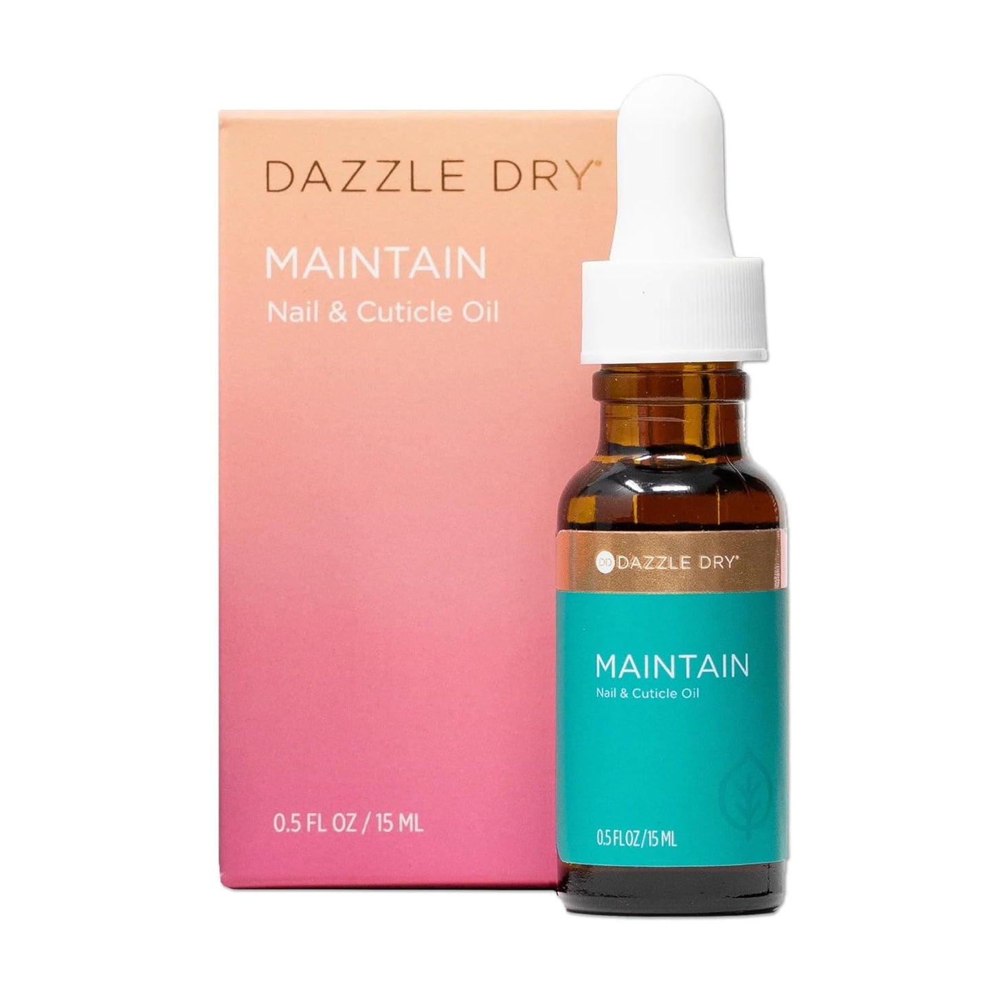 Dazzle Dry Maintain Nail & Cuticle Oil, 0.5 oz (15 mL)-Velvo Beauty