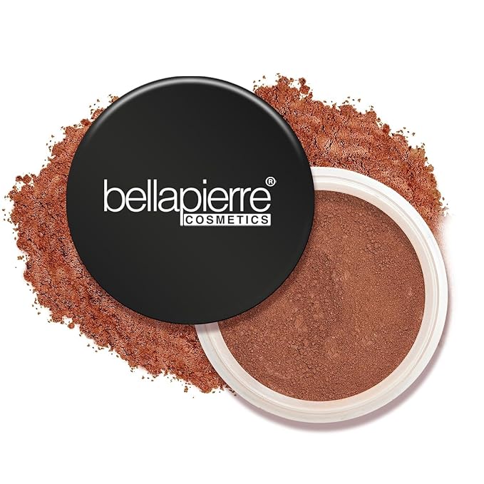 bellapierre Mineral Foundation SPF 15 - Loose Powder Foundation | Vegan & Cruelty Free Natural Makeup | Full Coverage Matte Finish | Hypoallergenic | Oil & Talc Free - 0.32 Oz - Double Cocoa-Velvo Beauty
