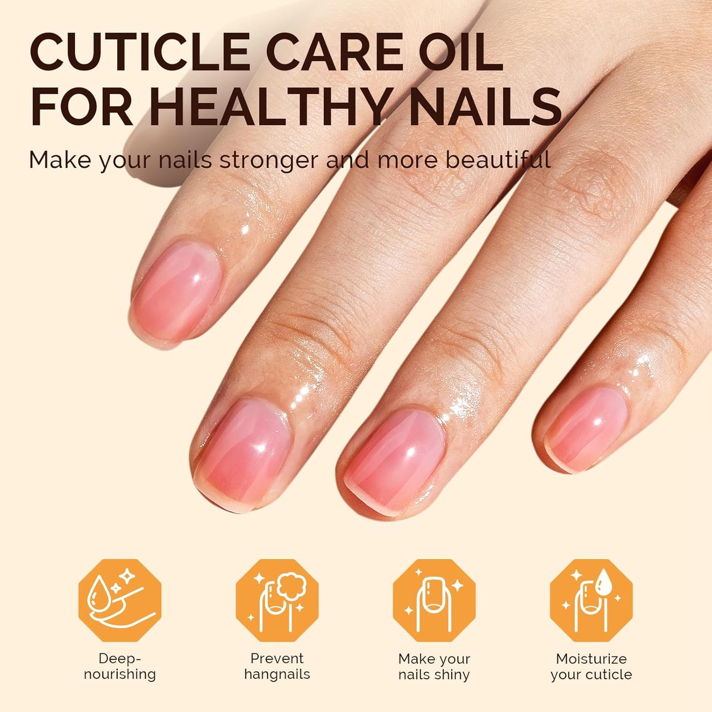 MelodySusie 15Pcs Cuticle Oil Pen Set,Nail Moisturizing Cuticle Oil Enriched with Vitamin E,Softens and Repairs cuticles,Nail Strengthener,Protects Damaged Skin,Thin Nails-Velvo Beauty