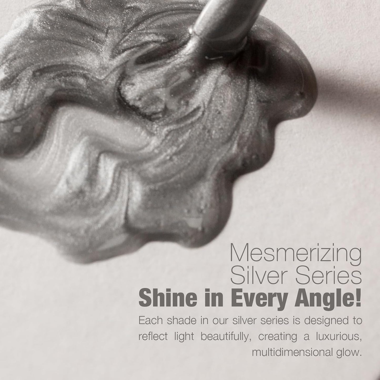 Cat Eye Gel Nail Polish with Magnet Stick, 15ml Magnetic Gel, Create Stunning Cat Eye Effects for DIY Manicures, Long-Lasting, Salon-Quality Finish, Frosted Vision-Velvo Beauty