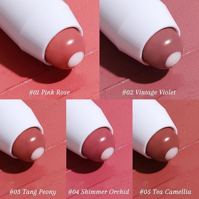 Tinted Lip Balm Plumper, Glossy, Pump Lips, Lightweight, Moisturize & Tint with Jojoba Seed Oil, Vegan Lipbalm Lip Care, Pink Rose-Velvo Beauty