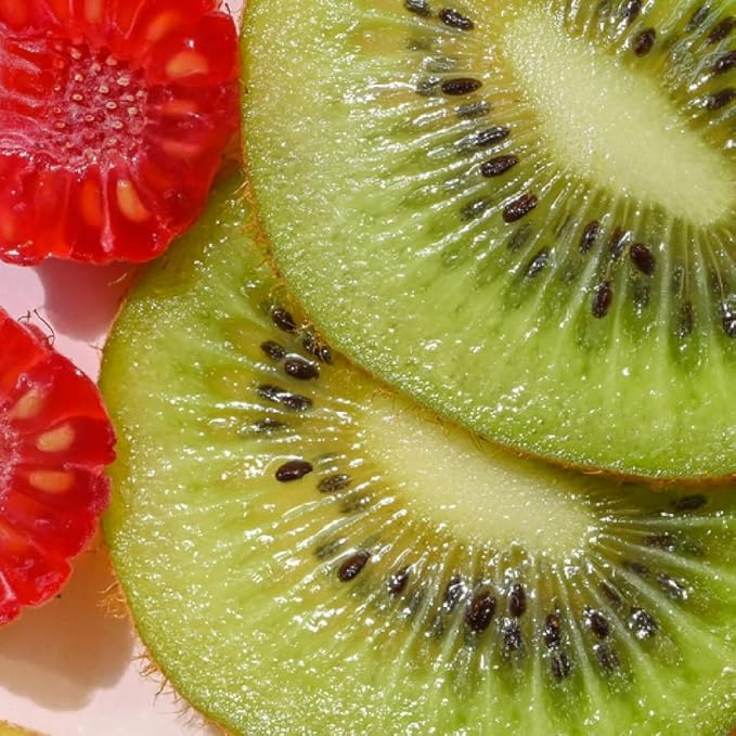 eos 24H Moisture Super Balm- Raspberry Kiwi Splash, Lip Mask, Day or Night Lip Treatment, Made for Sensitive Skin, 0.35 fl oz-Velvo Beauty