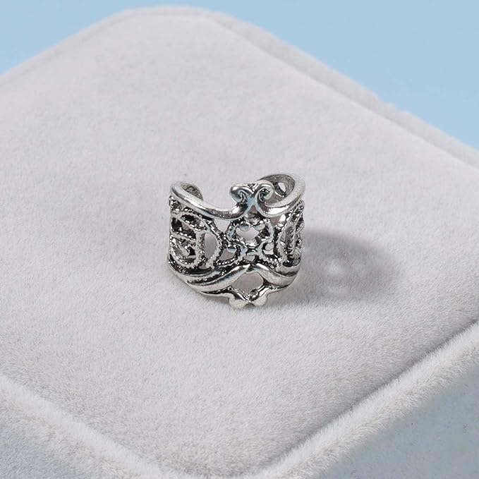 Boho Ear Cuff Earrings Silver Conch Ear Cuffs Earrings Helix Hoop Earrings Non Pierced Cartilage Earrings Jewelry for Women and Girls-Velvo Beauty