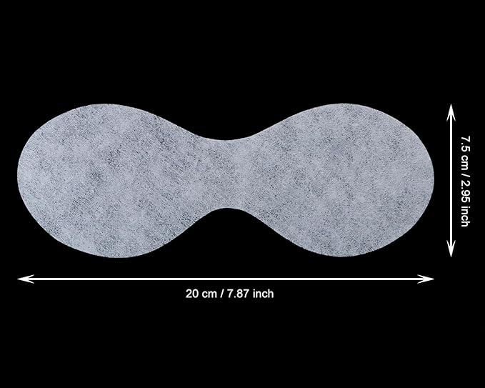 PENTA ANGEL Disposable Eye Mask Paper 50 Sheets Non Woven Eye Care Patches Cotton Spa Eye Pads Covers for Facial Skincare (50)-Velvo Beauty