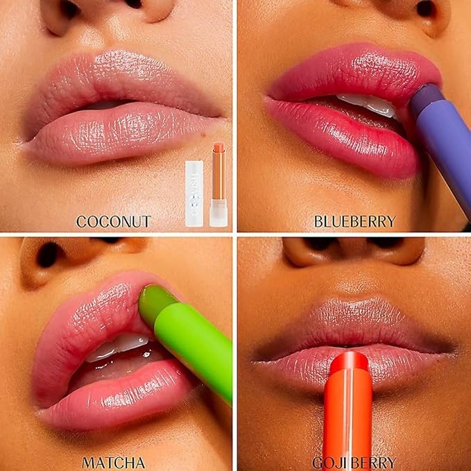 HUDA BEAUTY GloWish Super Jelly Lip Balm Goji Berry-Velvo Beauty