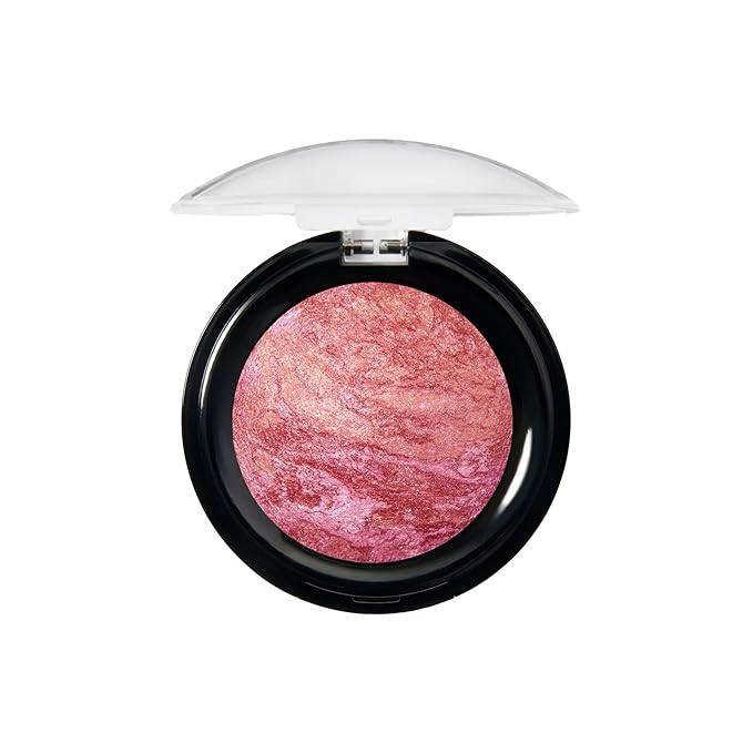 LAURA GELLER NEW YORK Baked Blush-n-Brighten Baked to Go - Tropic Hues - Travel Size Blush-Velvo Beauty