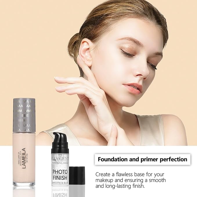 Makeup Sets for Teens Makeup Kit for Women Full Kit Makeup set Makeup Kit Eyeshadow Palette Foundation Mascara Contour Lipgloss Makeup Teenager Gift-Velvo Beauty