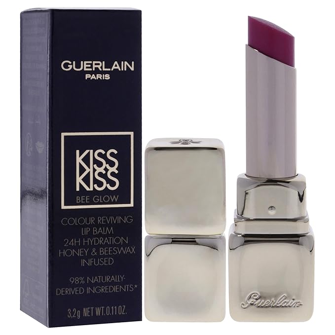 Kiss Kiss Bee Glow Lip Blam - 409 Fucsia Glow by Guerlain for Women - 0.11 oz Lip Balm-Velvo Beauty