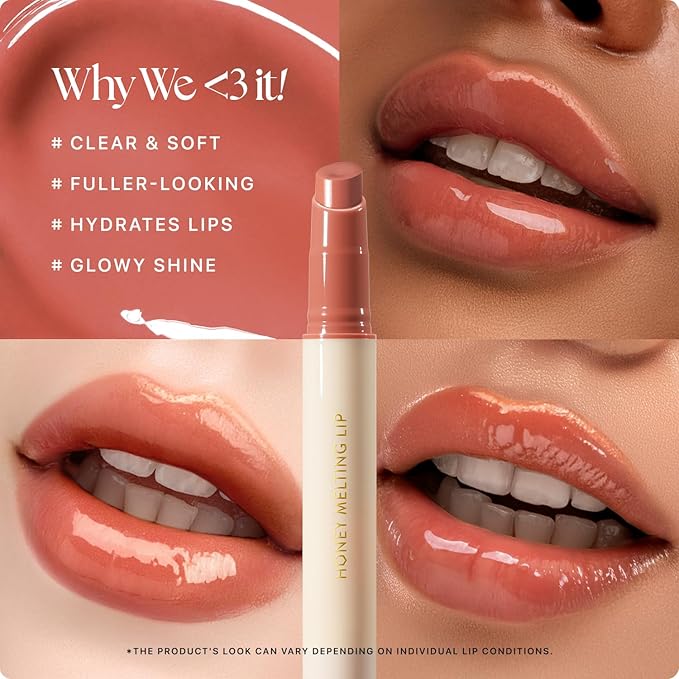 Nature Republic HONEY MELTING LIP (06 COCO) SOFT LIP STICK, Hydrating Gloss, Moisturizing balms, Sheer tint, Shine & Glowy Finish, korean make up-Velvo Beauty