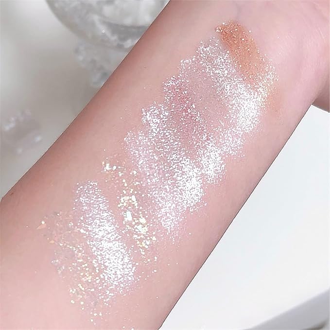 Erinde 9 Colors Eyeshadow Palette, Matte Shimmer Glitter Eye Shadow Palette Makeup, Highly Pigmented Long Lasting Waterproof, Colorful Sequins Sparkle Eyeshadow Makeup Pallet-Velvo Beauty