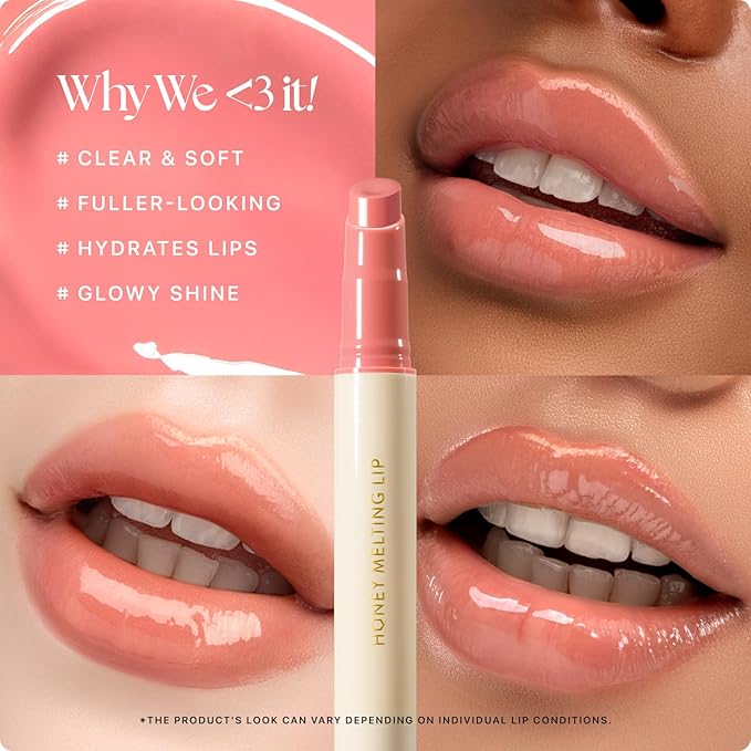 Nature Republic HONEY MELTING LIP (02 FIG) SOFT LIP STICK, Hydrating Gloss, Moisturizing balms, Sheer tint, Shine & Nude, Glowy Finish, korean make up-Velvo Beauty