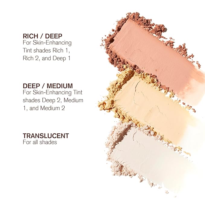 Ami Colé Skin Melt Talc-Free Loose Setting Powder Rich Deep, face powder, makeup, finishing powder, lightweight-Velvo Beauty