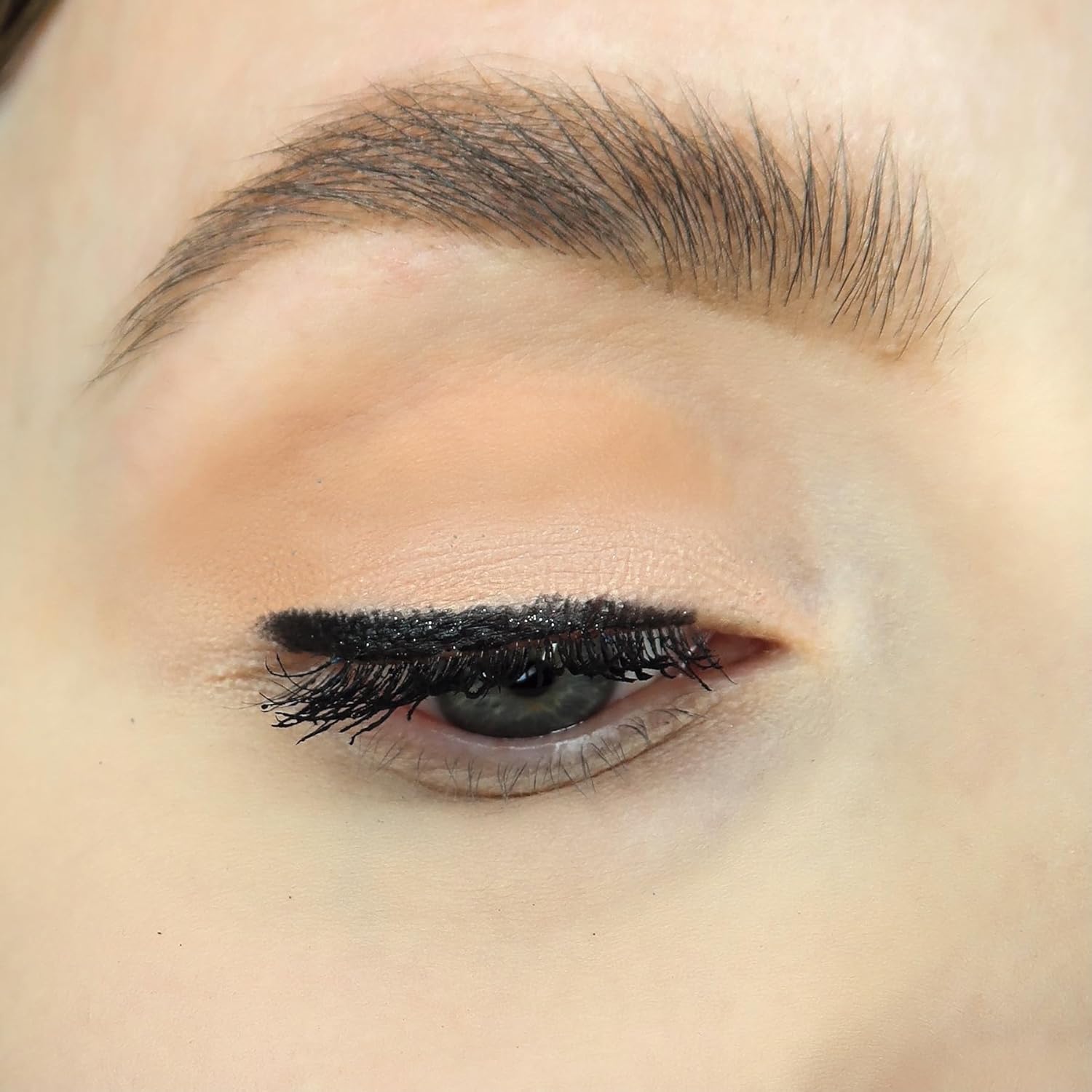 Hypoallergenic Waterproof Eyeliner - Fragrance Free Metallic Eye liner - Vegan and Cruelty Free Eye Pencil - Eyeliner Pencil for Sensitive Eyes (Black)-Velvo Beauty