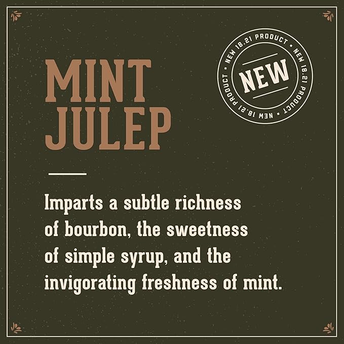 18.21 Man Made Lip Balm - Mint Julep Flavor, Lip Protectant Hydrates & Moisturizes with Beeswax, Cocoa Butter & Vitamin E - For chapped and dry lips-Velvo Beauty