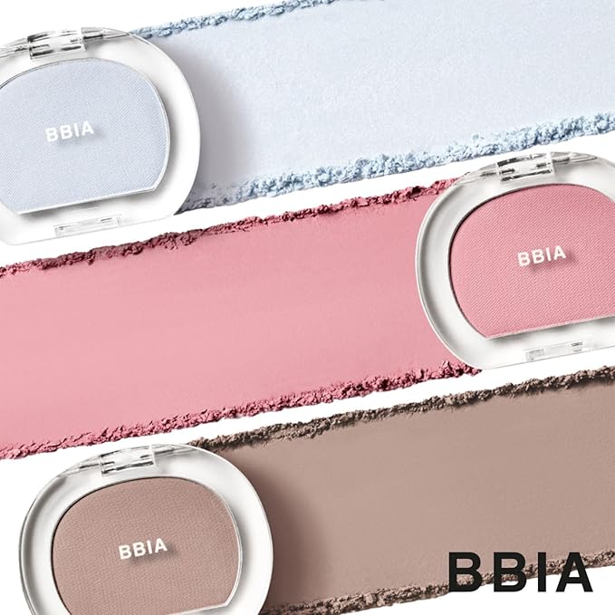 BBIA Last Blush NEW 15 Colors - Cheek Blush Shaping Shading Contour & Highlight Long-Lasting Matte Finish Natural Shades Buildable & Blendable Daily Korean Face Makeup (01 FORGET ME NOT, Pack of 1)