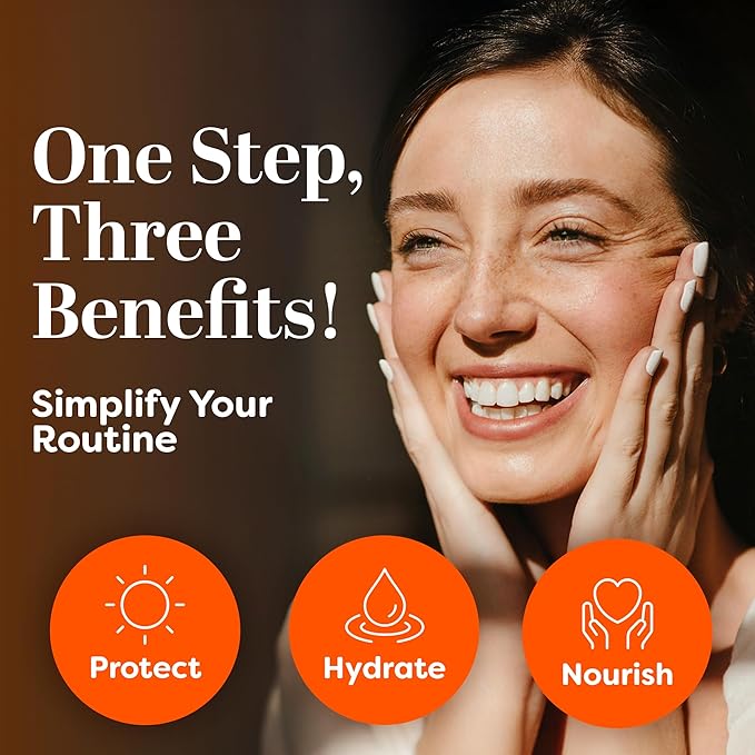 TruSkin Sunscreen Serum for Face – SPF 30 Universal Tinted Mineral Sunscreen Face Serum – Lightweight Transparent Finish – Zinc Oxide, Vitamin C, Hyaluronic Acid, Ceramides, All Skin Types, 1 fl oz-Velvo Beauty