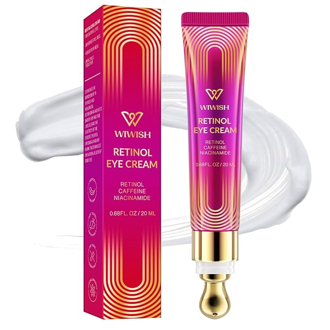 Advanced Retinol Eye Cream: Under Eye Cream for Dark Circles and Puffiness, Anti-Aging Eye Cream for Wrinkle Reduction and Firming, Under Eye Treatment Reduces Fine Lines and under eye bags-Velvo Beauty