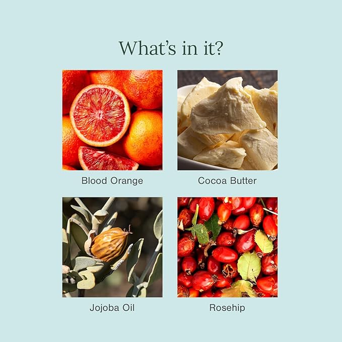 Juicy Chemistry - Organic & 100% Natural Lip Balm for Women with Anti-Ageing and Pigmented Lips w/Blood Orange & Rosehip (5gm)-Velvo Beauty