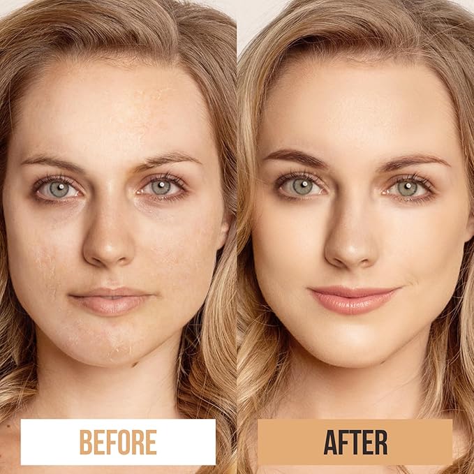 Moisture Air Cushion Cream Face Foundation Makeup, Lightweight, Full Dewy Coverage, Builable Glow, Finish Foundation with Hyaluronic acid, W01 Natural Warm For Dry Skin (Refill Included)-Velvo Beauty