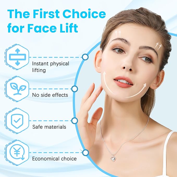 Face Lift Tape, Facelift Tape for Face Invisible, Neck Tape Lift Turkey Neck Skin Tape Facial Tapes for Lifting Loose Sagging Skin, Wrinkles, Jowls, Eyes, Cheek, Double Chin (1 Count (Pack of 280))-Velvo Beauty