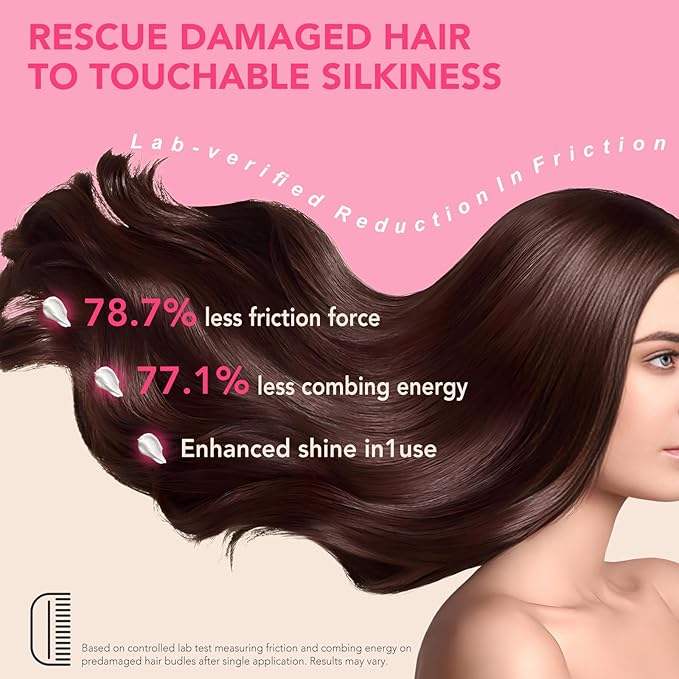 Keratin & Collagen Repair Hair Mask for Damaged Hair | Deep Conditioner Revives Dry, Frizzy, Bleached & Color-Treated Hair | With Argan Oil & Biotin | Treatment for Split Ends | 500ml-Velvo Beauty