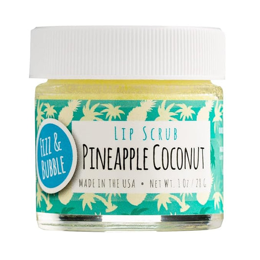 Premium Lip Scrub for Exfoliating, Moisturizing, and Repairing your Lips (Pineapple Coconut)-Velvo Beauty