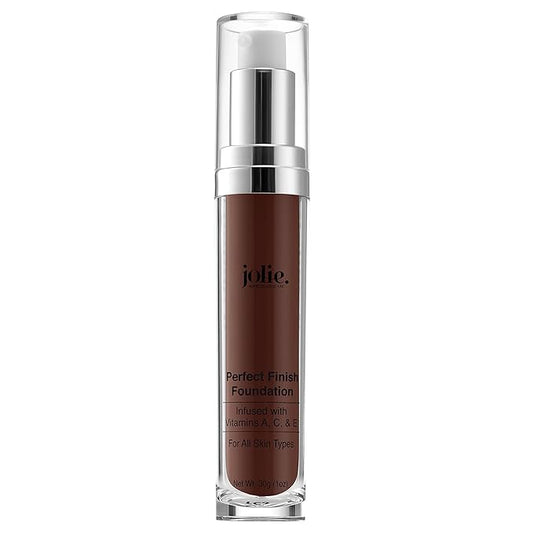 Jolie Perfect Finish Liquid Foundation Makeup SPF 15 Oil Free (DC3)-Velvo Beauty