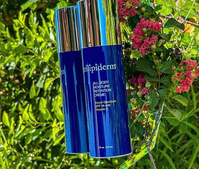 Trilipiderm Weekender Bundle – All-Body Moisture Retention Crème Broad Spectrum SPF 30 with Vitamin D and All-Body Moisture Retention Crème, 8 Ounce Airless Pump Bottles-Velvo Beauty