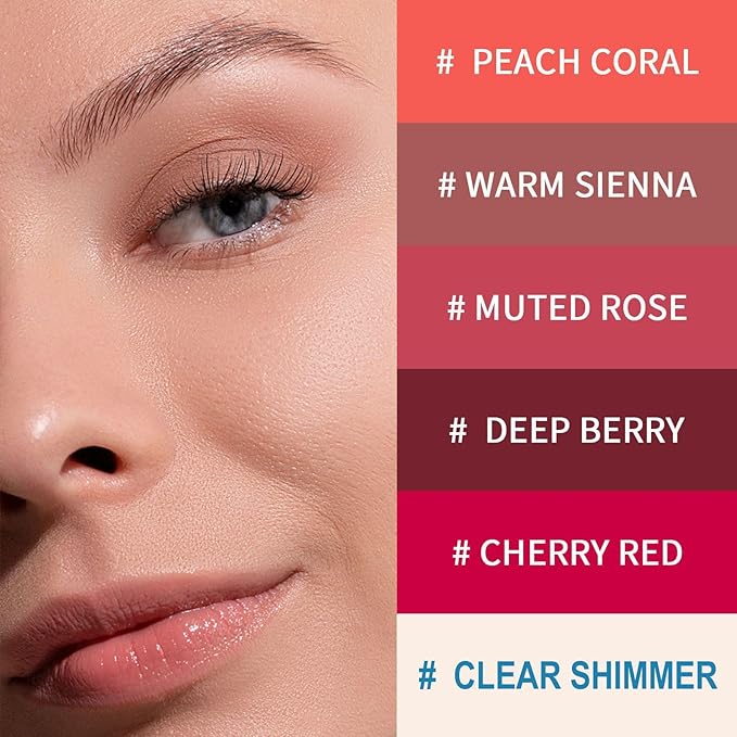 3PCS Lip Tint Hydrating, Lip Balm Hydrating, Tinted Lip Balm Moisturizing, Non-Sticky And Long-Lasting, Moisturizing,Sheer Strength Hydrating Lip Tint-Velvo Beauty