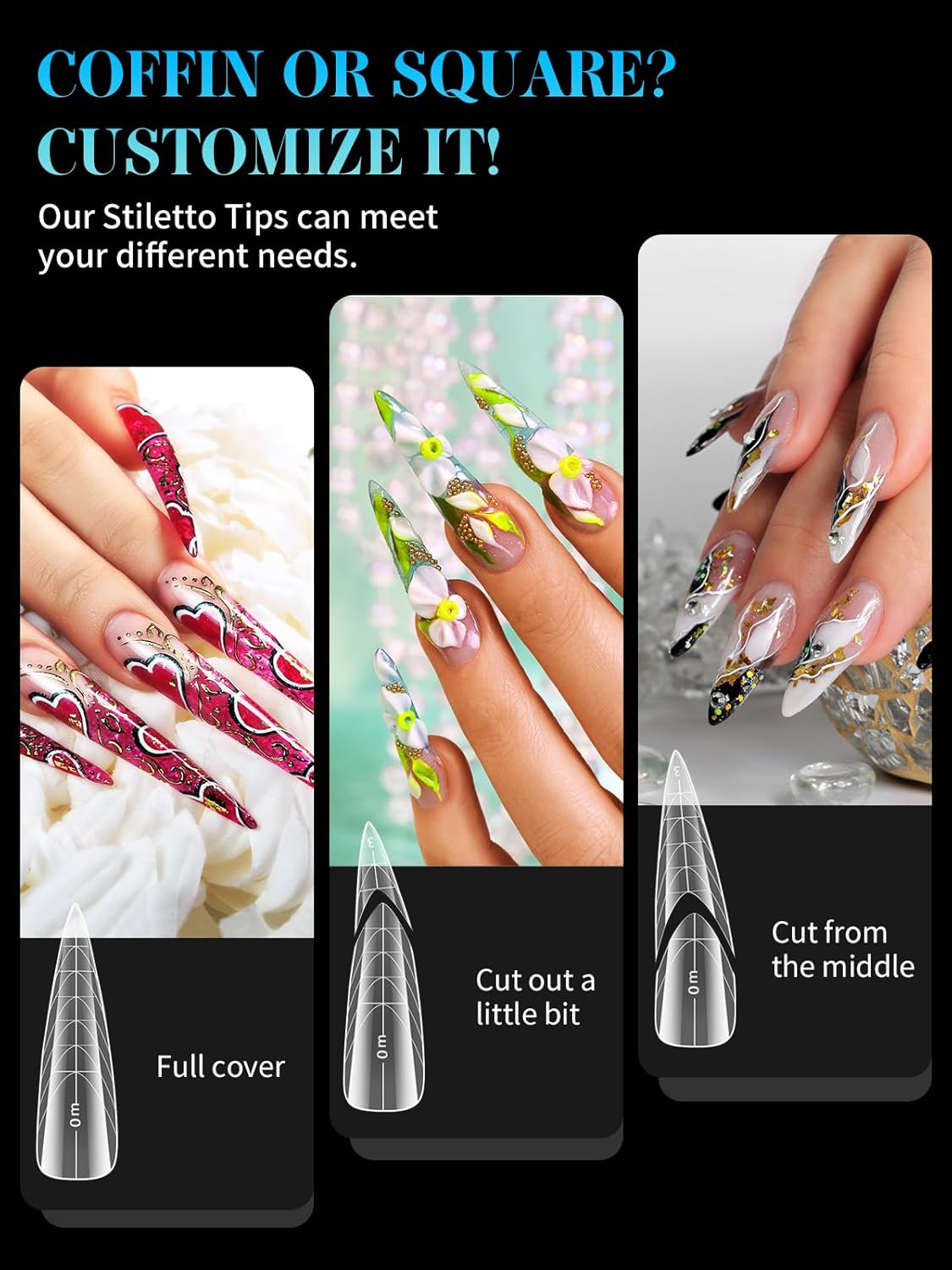 EBANKU Dual Nail Forms for Poly Extension Gel, 450 PCS Pink Nail Forms Reusable Acrylic Nail Molds Sets, 15 Sizes Nail Extension Forms for Builder Gel Manicure Nail Art Design Salon DIY-Velvo Beauty