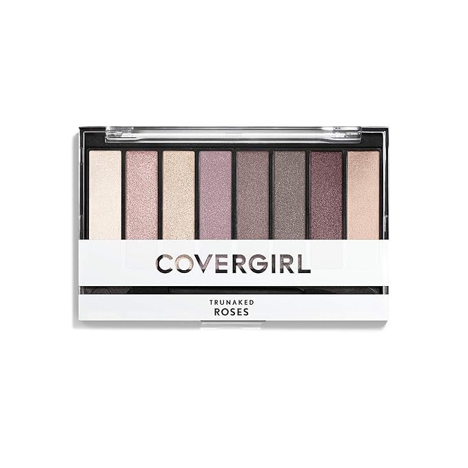 COVERGIRL Trunaked Eyeshadow Palette, Roses 815, 0.23 Ounce (Packaging May Vary), Pack of 1-Velvo Beauty