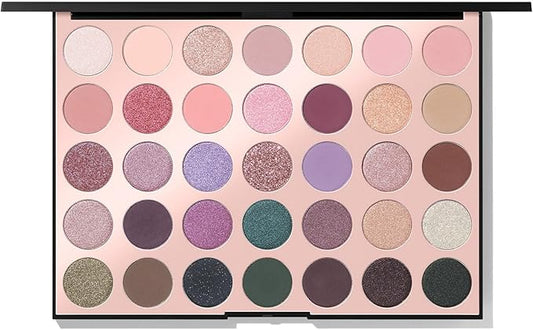 Morphe 35C Everyday Chic Artistry Palette, Powder-Velvo Beauty